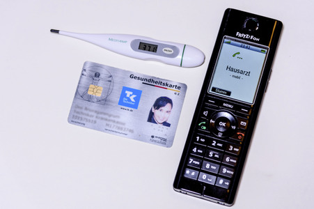 Symbolfoto Krankschreibungen per Telefon