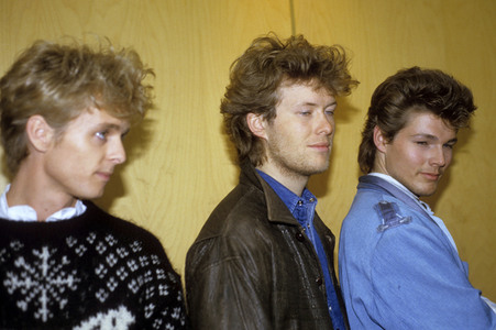 Pressetermin mit a-ha in London