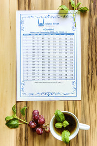 Symbolfoto Fastenkalender