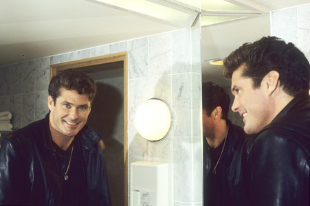 Photoshooting mit David Hasselhoff in London