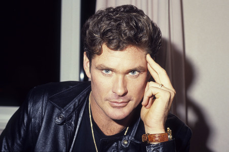 Photoshooting mit David Hasselhoff in London