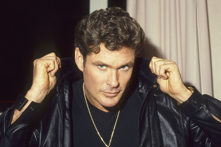 Photoshooting mit David Hasselhoff in London