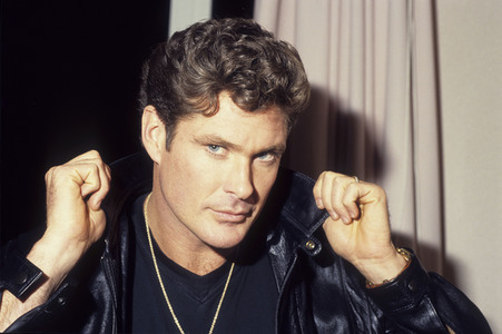 Photoshooting mit David Hasselhoff in London