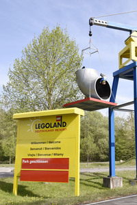 Legoland Deutschland während der Corona-Krise in Günzburg
