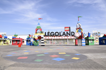 Legoland Deutschland während der Corona-Krise in Günzburg