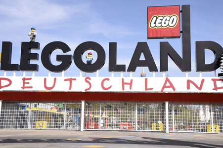 Legoland Deutschland während der Corona-Krise in Günzburg
