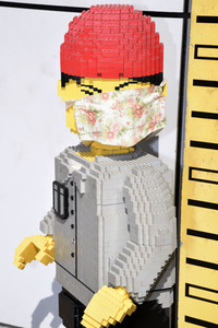 Legoland Deutschland während der Corona-Krise in Günzburg