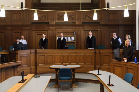 Prozessauftakt gegen André M. in Berlin