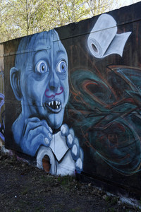 Graffiti zur Coronakrise in Berlin