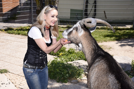 Fototermin mit Isabella Hübner im Tierheim München