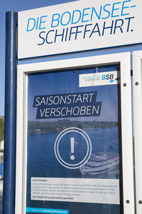 Symbolfoto Einstellung des Personenschiffverkehrs