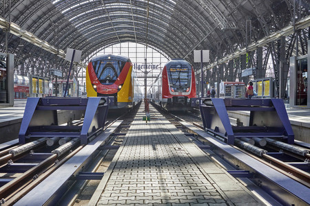 Symbolfoto Bahnhof Frankfurt