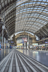 Symbolfoto Bahnhof Frankfurt