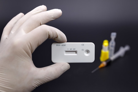 Symbolfoto Corona-Test