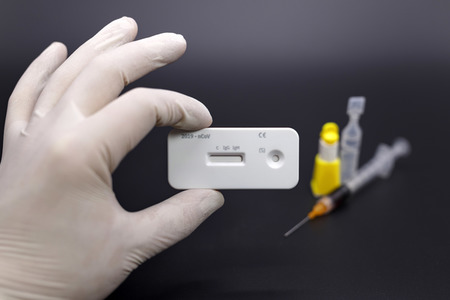 Symbolfoto Corona-Test