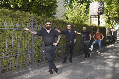 Fototermin mit Django 3000 und Fany Kammerlander in München