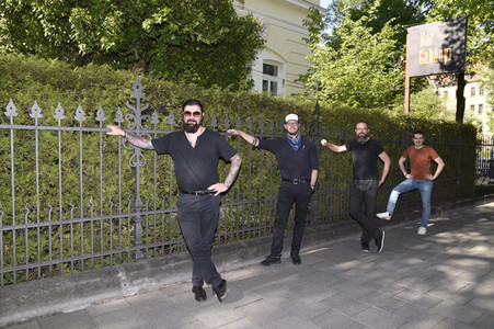 Fototermin mit Django 3000 und Fany Kammerlander in München