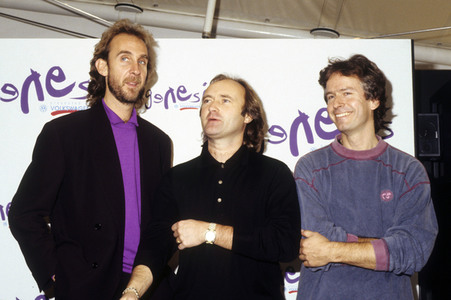 Pressetermin mit Genesis in London