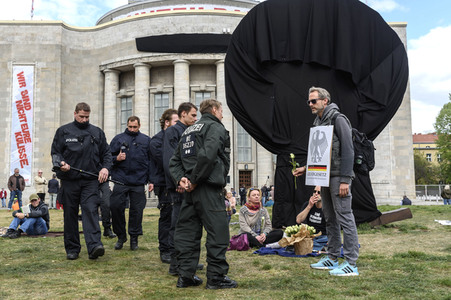 5. Hygienedemo in Berlin