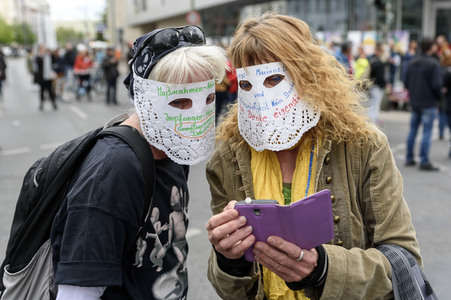 5. Hygienedemo in Berlin