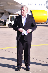 Ankunft von Corona-Schutzmaterialien aus China in Hannover