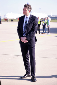 Ankunft von Corona-Schutzmaterialien aus China in Hannover