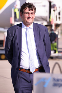 Ankunft von Corona-Schutzmaterialien aus China in Hannover