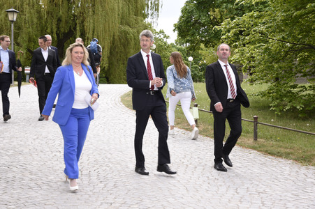 Pressekonferenz zu Corona-Pandemie in München