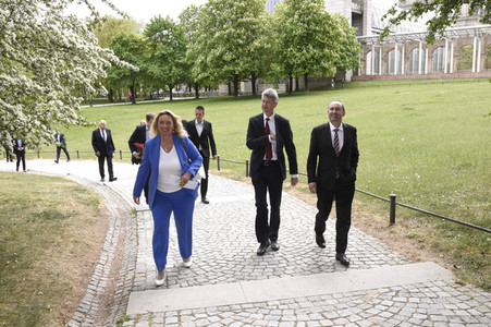 Pressekonferenz zu Corona-Pandemie in München