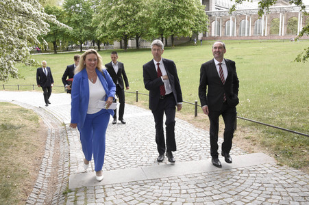 Pressekonferenz zu Corona-Pandemie in München