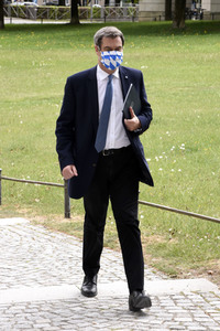 Pressekonferenz zu Corona-Pandemie in München