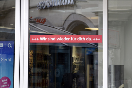 Symbolfoto Ladenöffnungen nach Lockerung der Corona-Beschränkungen