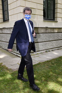 Pressekonferenz zu Corona-Pandemie in München