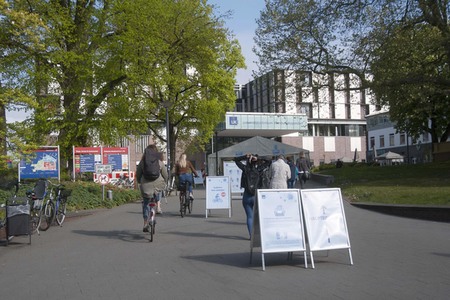 Das Universitätsklinikum Hamburg-Eppendorf in Hamburg