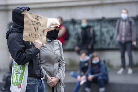 1. Mai-Demonstration in Köln