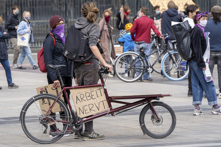 1. Mai-Demonstration in Köln