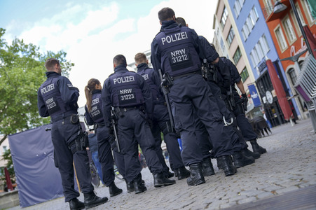 1. Mai-Demonstration in Köln