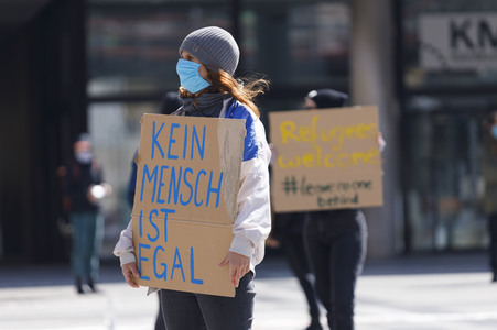 1. Mai-Demonstration in Köln