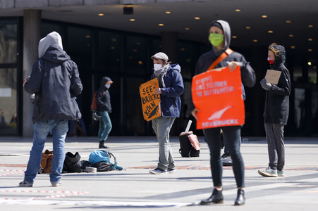 1. Mai-Demonstration in Köln