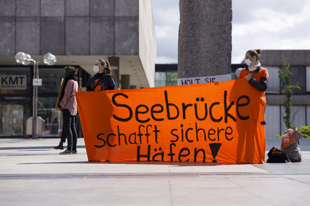 1. Mai-Demonstration in Köln