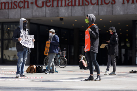 1. Mai-Demonstration in Köln