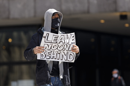 1. Mai-Demonstration in Köln
