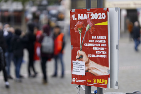 1. Mai-Demonstration in Köln