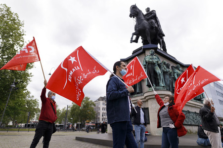 1. Mai-Demonstration in Köln
