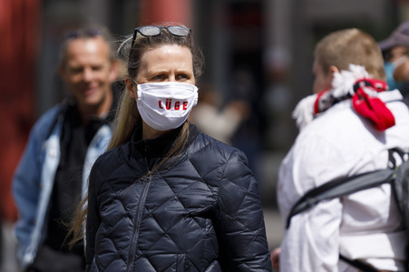 1. Mai-Demonstration in Köln