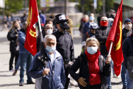 1. Mai-Demonstration in Köln