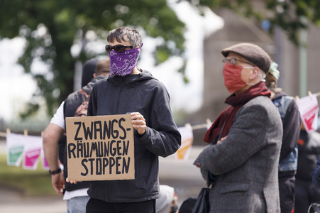 1. Mai-Demonstration in Köln