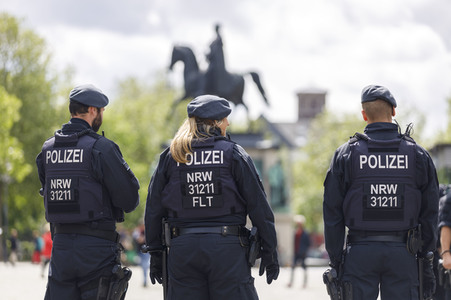 1. Mai-Demonstration in Köln
