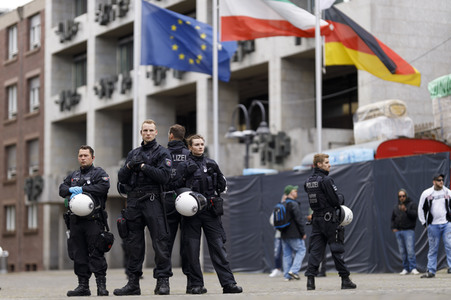 1. Mai-Demonstration in Köln