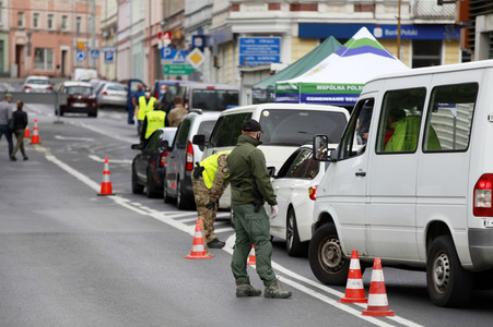 Grenzübergang nach Polen in Görlitz
